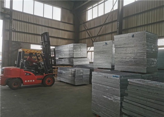 Ağır Hizmet Tipi Paslanmaz Çelik Izgara 80mm Patlamaya Dayanıklı Endüstriyel Metal Izgara
