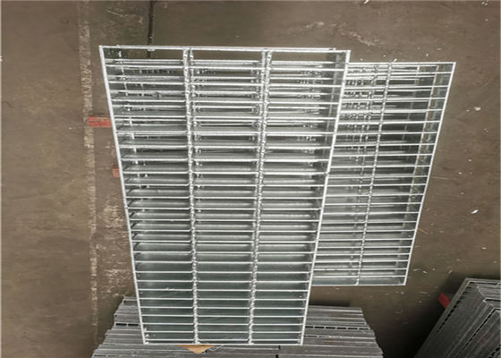 Q235 Sıcak Daldırma Galvanizli Çelik Izgara Plakası Depo İçin Basınç Kilitli