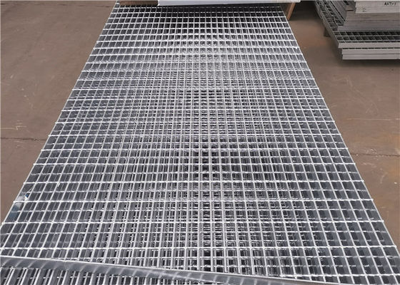 Q235 Sıcak Daldırma Galvanizli Çelik Izgara Plakası Depo İçin Basınç Kilitli