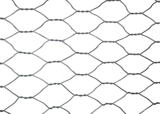 Altıgen Kafes Gabion Hasır 2m Genişlik Paslanmaz Çelik Gabion Sepetleri