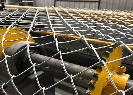 ODM Pürüzsüz Yüzey Elmas Zincir Bağlantı Çiti 5x5 İnç PVC Kaplı