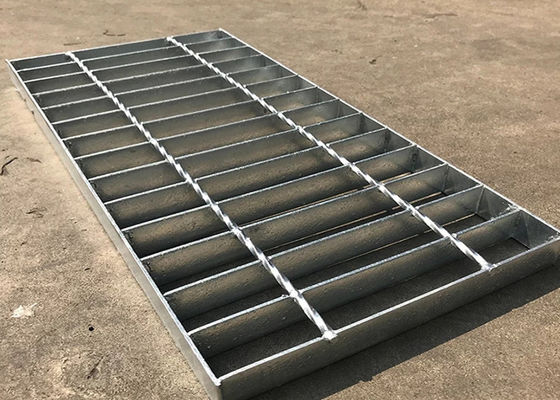 Q235 Tırtıklı Sıcak Daldırma Galvanizli Çelik Izgara Platformu 65x5mm