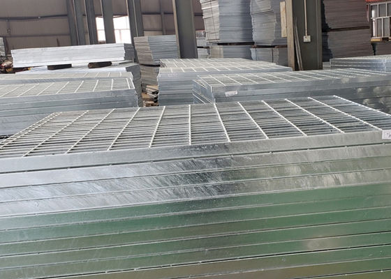 Belediye Mühendisliği için 40x5mm Tırtıklı Bar Izgara Merdiven Basamakları