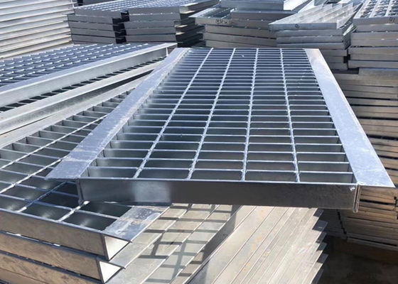 Belediye Mühendisliği için 40x5mm Tırtıklı Bar Izgara Merdiven Basamakları