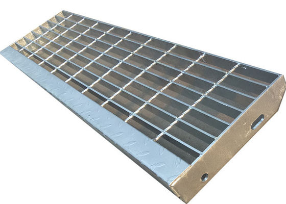 Metal Yapı Tırtıklı Galvanizli Çelik Izgara Platformu Orta Karbon