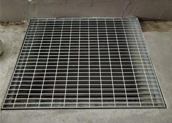 Metal Yapı Tırtıklı Galvanizli Çelik Izgara Platformu Orta Karbon