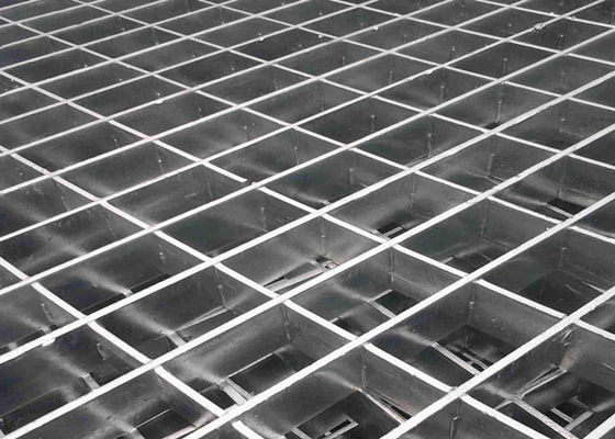 Düz Dokuma Kaynaklı Çelik Izgara 50x5mm Galvanizli Yapı Platformu