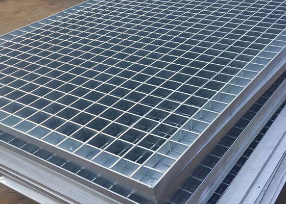 Pas Koruma Kaynaklı Çelik Izgara 32x5mm Kare Tırtıklı Kaymaz
