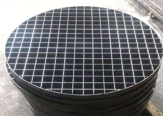 Dış Mekan Metal Rögar Kapağı Izgarası 25*3mm Dairesel Galvanizli Izgara
