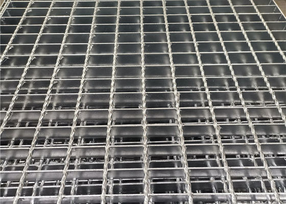 Galvanizli Podyum Çelik Izgara Plakası Paslanmaz Çelik 304 Şerit Rengi