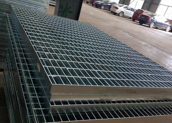 Kimyasal Tesis için ISO9001 Diş Profili Geçit Mesh Izgarası Kaymaz