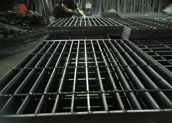 Atölye Platformu Çelik Izgara Plakası 8mm Kalın Kaymaz Elektro Galvanizleme