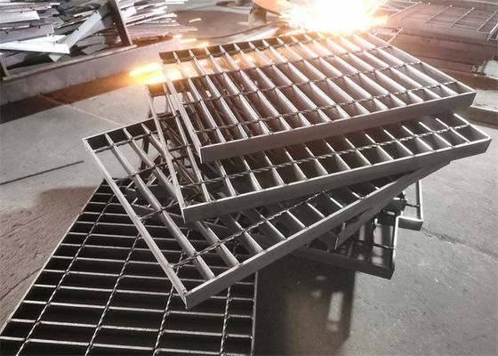Atölye Platformu Çelik Izgara Plakası 8mm Kalın Kaymaz Elektro Galvanizleme