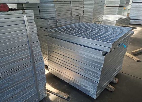Kimya Tesisi Sıcak Daldırma Galvanizli Çelik Izgara 1m Tırtıklı Sac