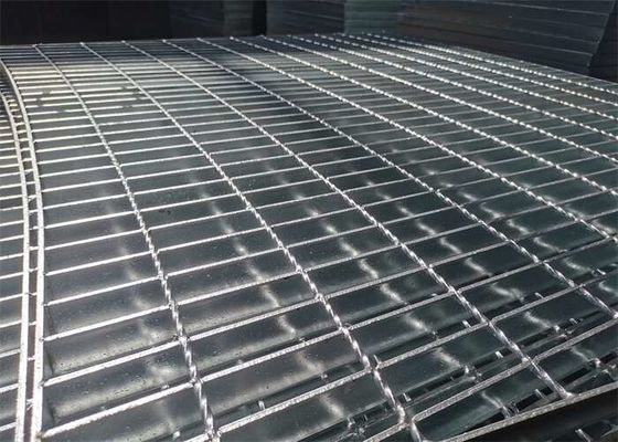 3 X 25mm Ağır Hizmet Tipi Galvanizli Zemin Izgarası Metal Yapı Malzemeleri