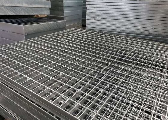 Driveways için 20 × 5mm Sıcak Daldırma Galvanizli Çelik Izgara Geçit Metal Izgaralar