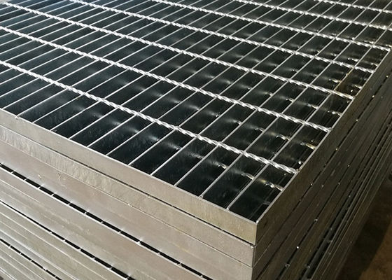 Maden Ağır 7mm Kalın Galvanizli Çelik Bar Izgara Q345 Güçlü Rulman Kapasitesi