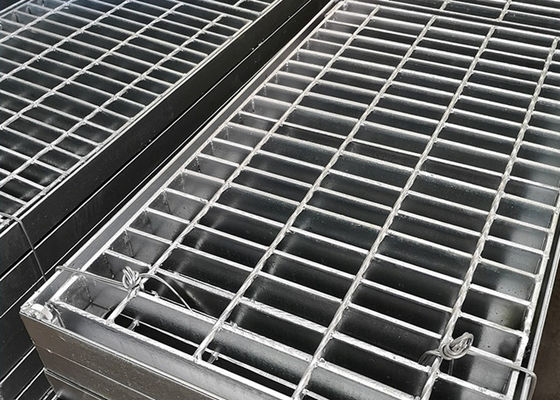 Maden Ağır 7mm Kalın Galvanizli Çelik Bar Izgara Q345 Güçlü Rulman Kapasitesi