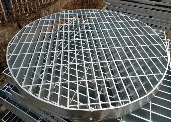 Havaalanı Pisti Q195 Sıcak Daldırma Galvanizli Çelik Izgara Drenaj Kapağı