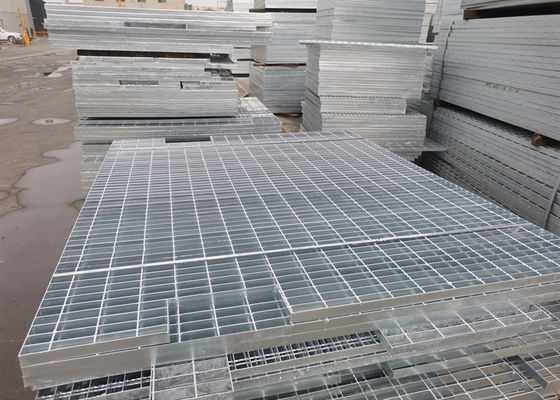 Sıcak Daldırma Galvanizli Paslanmaz Çelik Izgara 8mm Kalın Tırtıklı