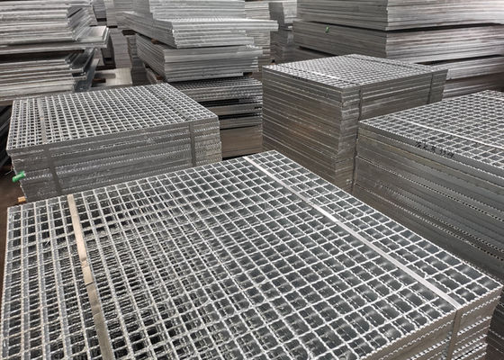Kaymaz Ağır Hizmet Galvanizli Geçit Izgara Platformu 75x10mm