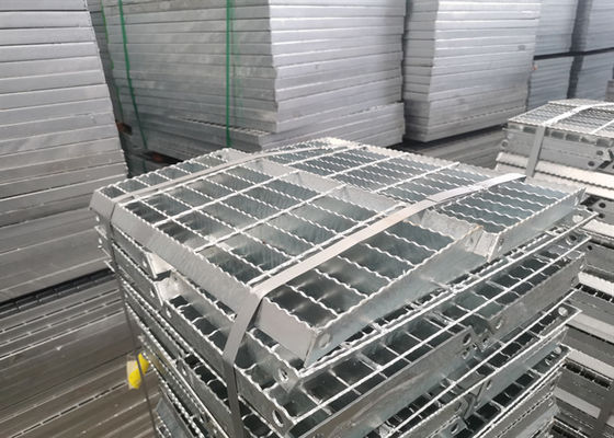 Yüksek Mukavemetli Platform Çelik Izgara 100mm Kaymaz Galvanizli Geçit Mesh