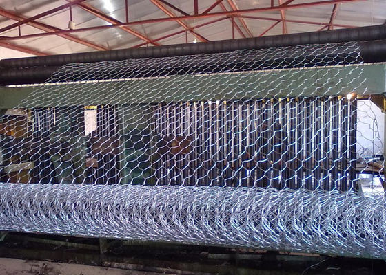 Gabion Sepetleri için 2.7mm Suya Dayanıklı Galvanizli Gabion Hasır