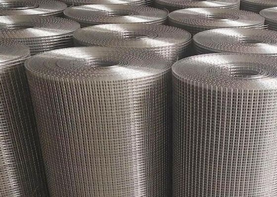 PVC Kaplı Yardgard Galvanizli Kaynaklı Tel Çit Düz Örgü 1 İnç X 1 İnç