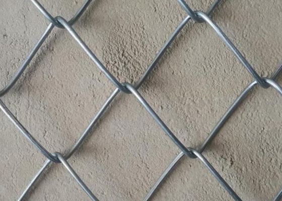 Spor Bahçesi Bahçe Elmas Zincir Bağlantı Çiti 20m Genişlik 75X75mm