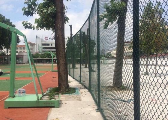 Sıcak Daldırma Galvanizli 8FT Elmas Zincir Bağlantı Çiti Çevre Dostu