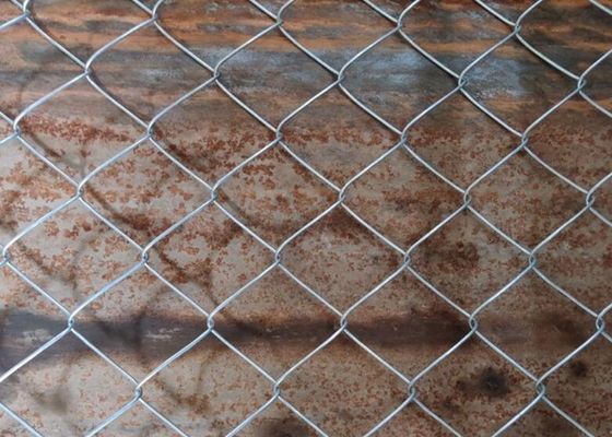 3.0mm Pvc Kaplı Galvanizli Zincir Bağlantı Çiti, Knuckle Büküm Kenarlı