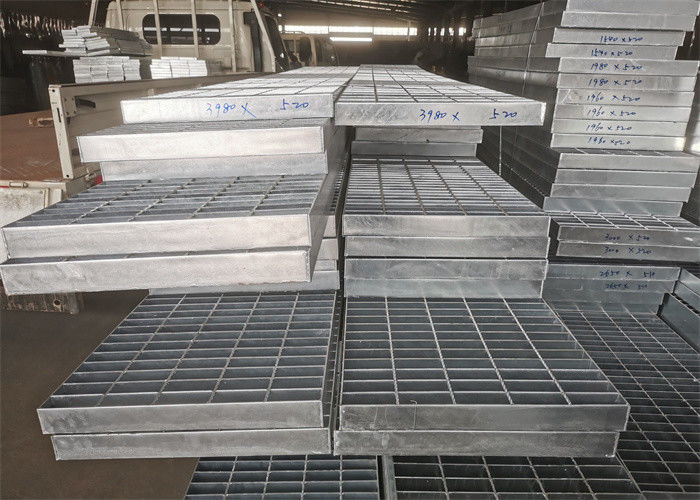 Kaymaz Platform Kaynaklı Çelik Bar Izgara 1000x6000mm Korozyon Koruması