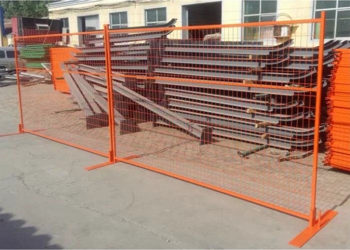 Galvanizli Toz Boyalı Geçici Çit Panelleri 300mm Özel Renk